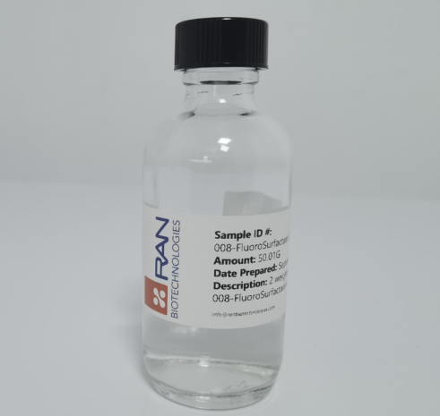 50 gram solution of 2 weight% of 011-FS fluorosurfactant in HFE7500